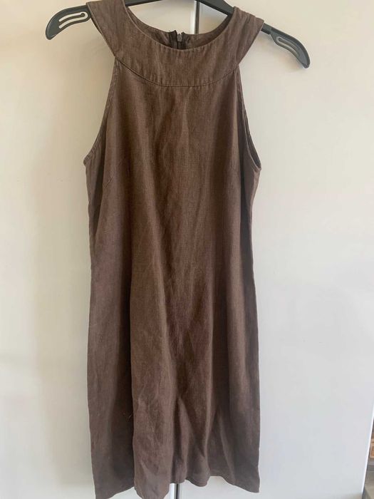 Продавам елегантни ленени и дантелени рокли размер XS. М и Л