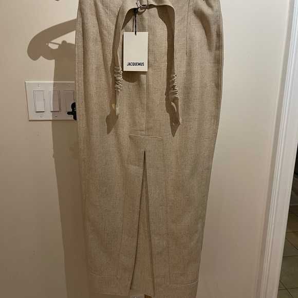 Fusta midi Jacquemus noua cu eticheta