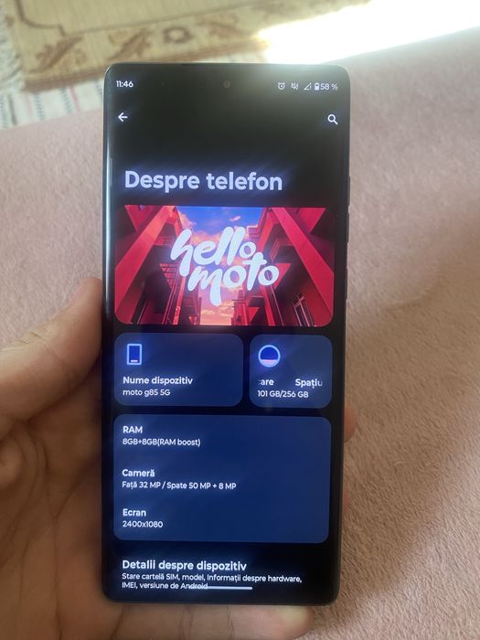 Motorola g85 5G folosit doar o luna