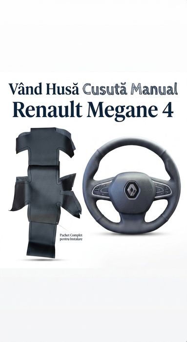 Kit Husă Volan cusută manual Renault Megane 4