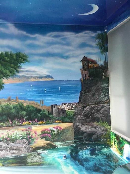 pictura pe perete 3d,tablou portrete după poza,caricaturi