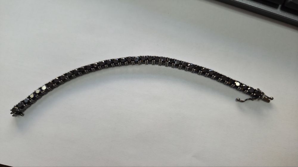 Tennis Bracelet Black Diamonds HRD 20.90ct