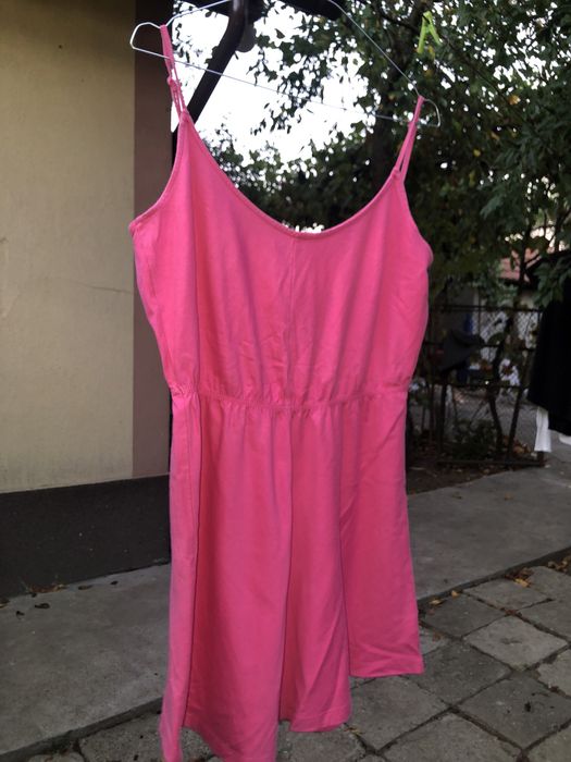 Rochie roz bumbac