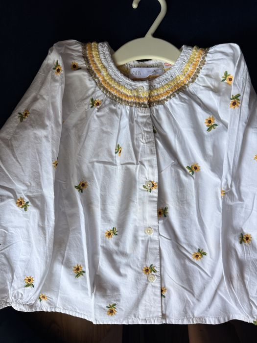Camasa zara fetita 6 ani