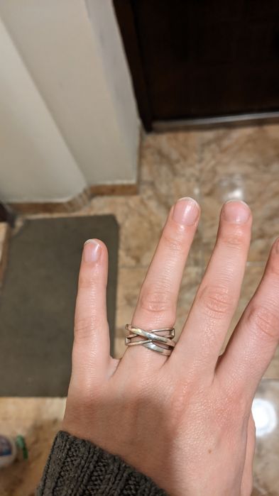 Сребърен пръстен 925