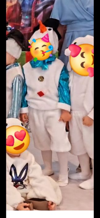 Костюм снеговика 3-7 лет