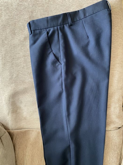 Синие школьные брюки