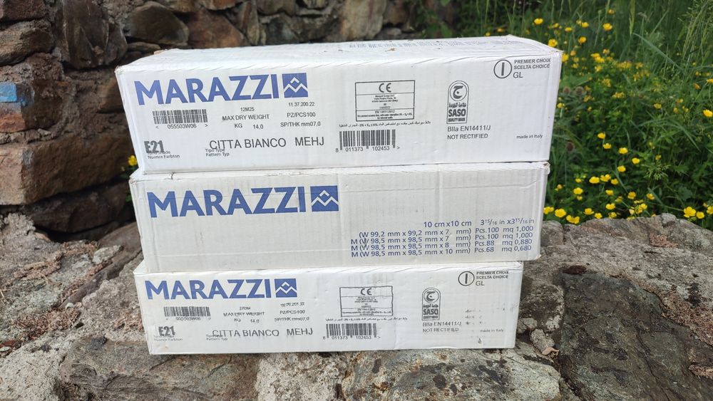 Faianta Marazzi SistemC 10x10 Citta Bianco