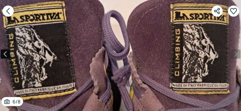 Espadrile escaladă / pantofi cătărare La Sportiva Mythos mărime 44 1/2