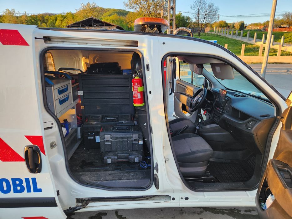 Fiat doblo maxi echipat service mobil electrica