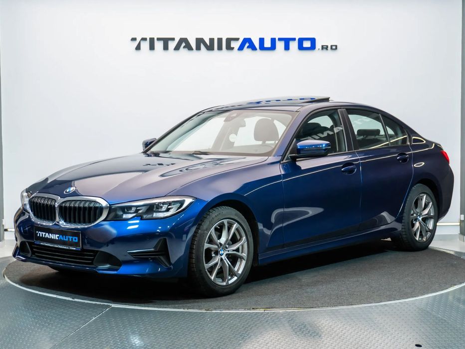 BMW Seria 3 GARANTIE 36 LUNI BMW 318D Sedan Trapa Electrica Far LED TVA Deductibil