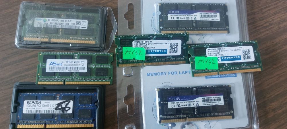 Ddr3 sodimm de vandut 4 repectiv 8gb ram