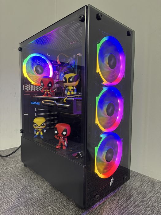 + ПОДАРЪК! Геймърски компютър i5-4570, 8GB, RX 570/4GB