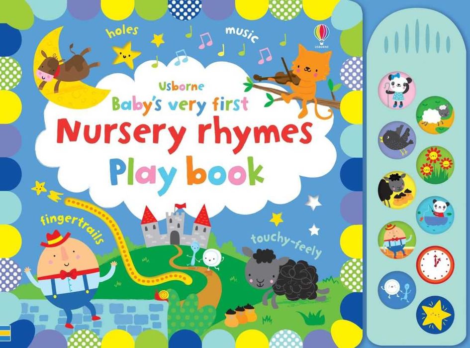 Big Playbook Usborne - carte interactiva cu sunete si clapete pt copii