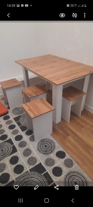 Кухонный стол с доставкой! Новый Kaspi Red!