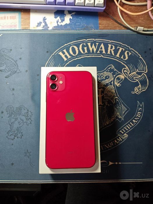 iPhone 11 128GB RED — Полный комплект / UZIMEI / Честное состояние