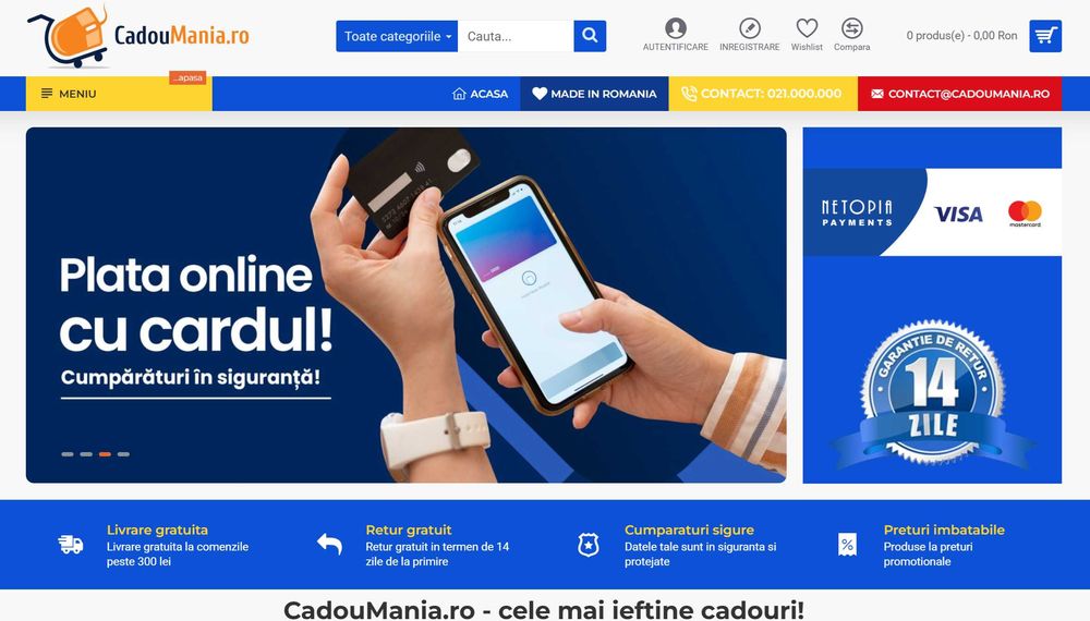 Magazin online la cheie profitabil