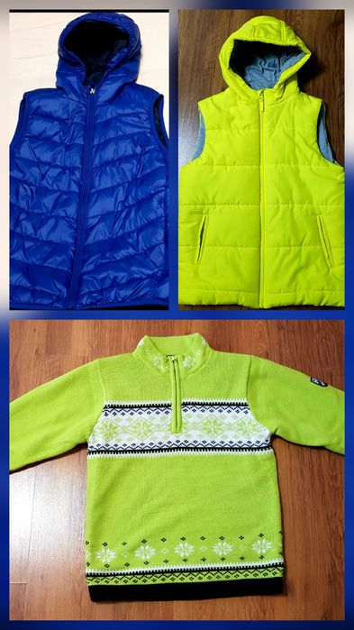 Lot veste mar 140 Zara si Tex 13-14 ani și Hanorac dublat mar 152