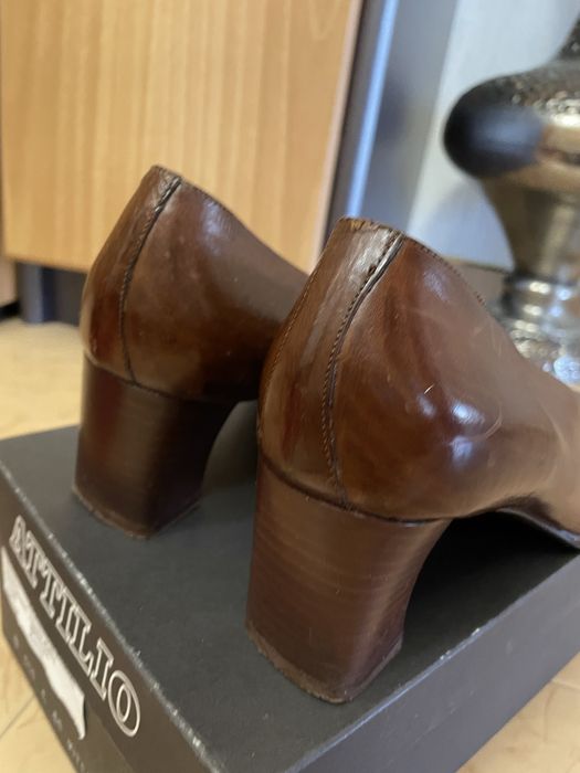 Кожени обувки, дамски, италиански