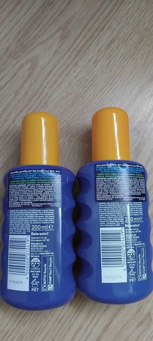 Lotiuni de plaja Nivea,Elmiplant ,Cien,sigilate