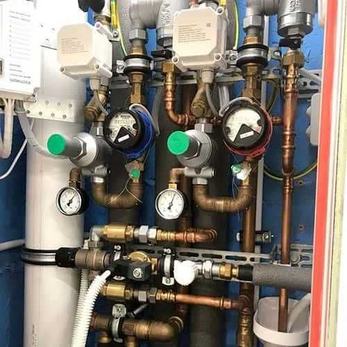 Установка счетчиков контроля жидкости