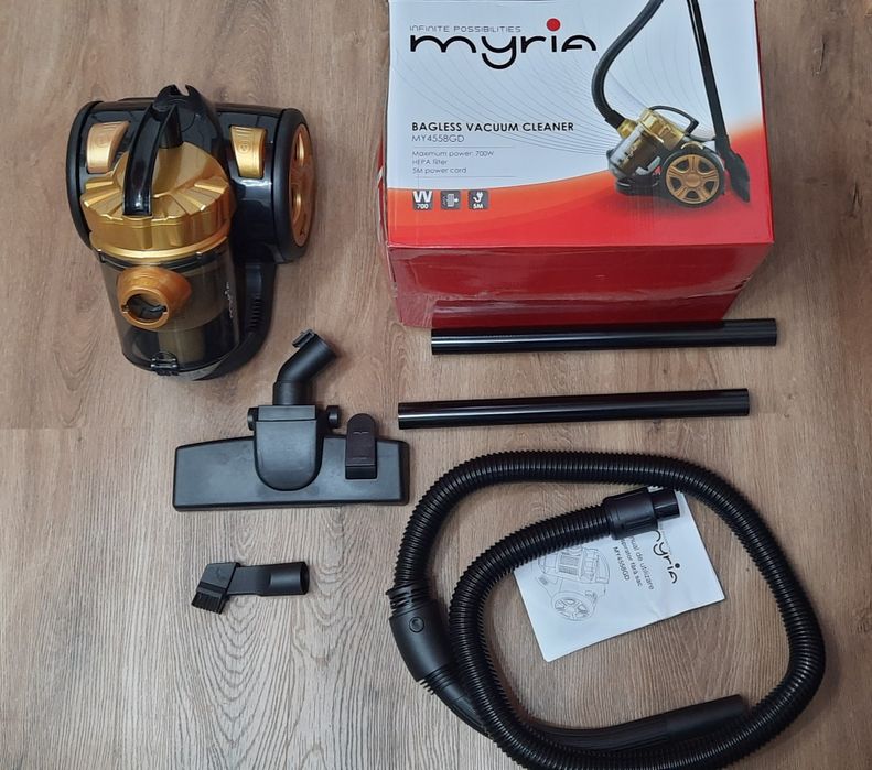 Aspirator fara sac, 700 W, filtru Hepa, 1.5 l, aspirare: uscata, Nou!