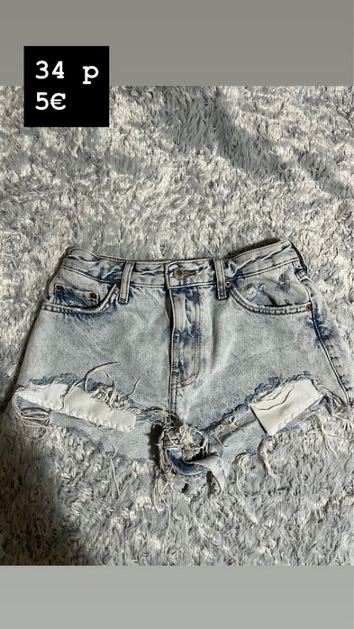Къси панталонки-shein, zara, bershka, guess, h&m
