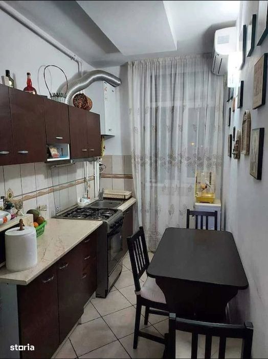 Popesti Leordeni Bloc 1982 - 2 camere Centrala Proprie Mobilat Utilat