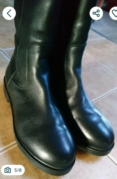 37 cizme piele îmblănite ca noi