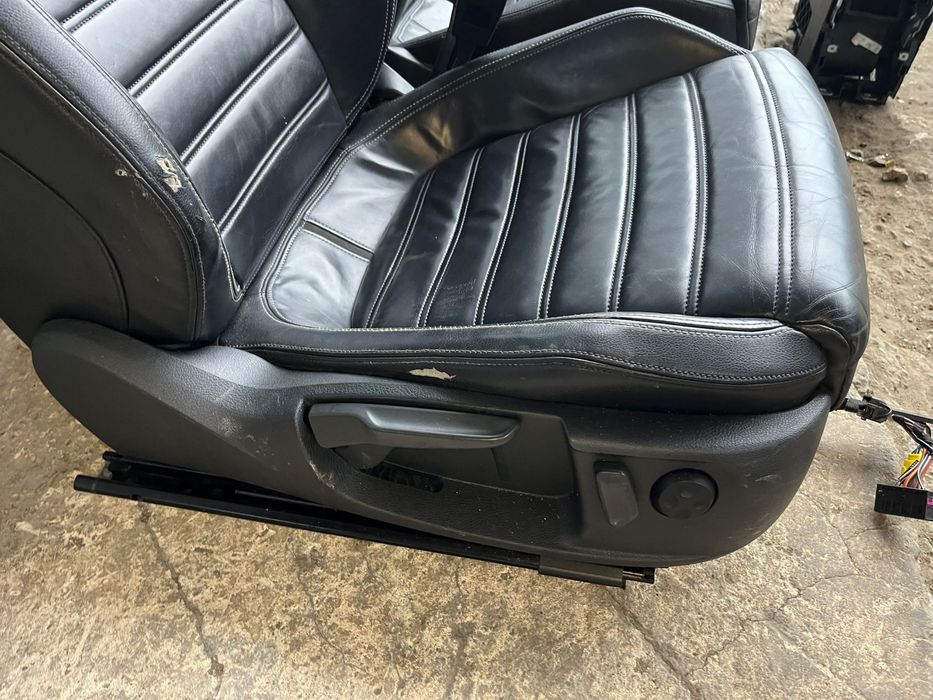 Салон VW Passat CC Кожа черен подгрев ном 206