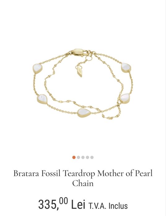 Bratara fossil ca noua