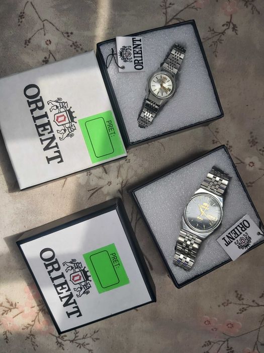 2 Ceasuri Orient editie gen feminin si masculin fullset (uzura minima)