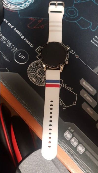 Curea silicon smartwatch 22 mm model deosebit