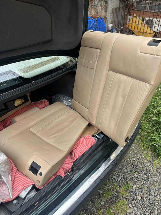 Бежови седалки e38/e39(подгрев,надуване)задни е39 (exclusive, ски сак)