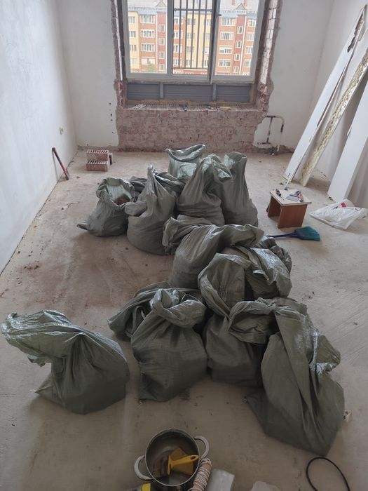 Строительный бой кирпича