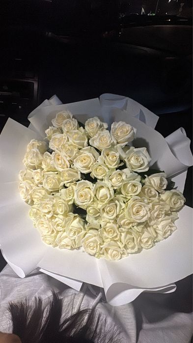 51 роза Свежие цветы
