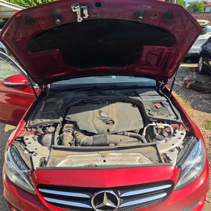 Mercedes-Benz C300 Hybrid W205 AMG пакет Комби Десен волан 2016г. 6999€