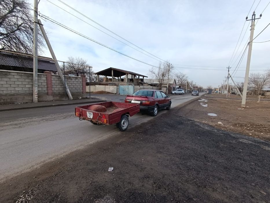 Пассат б3 с прицепом