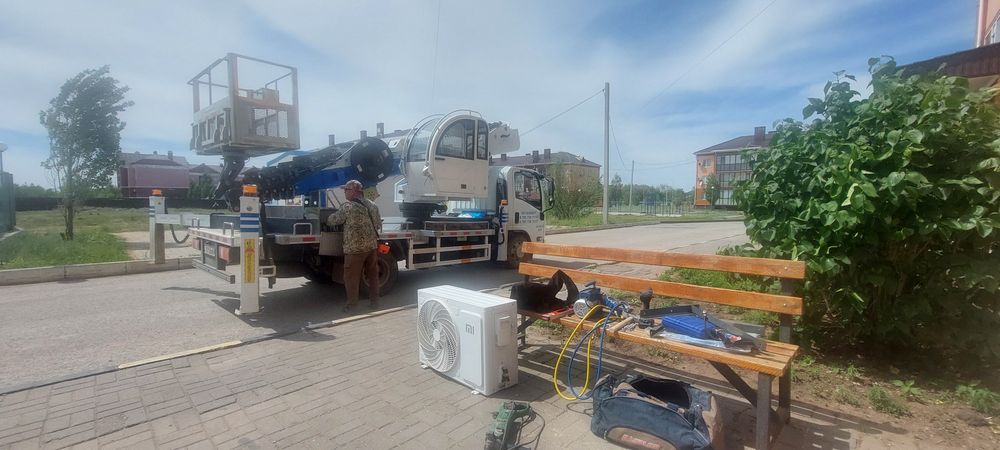 Установка кондиционера
