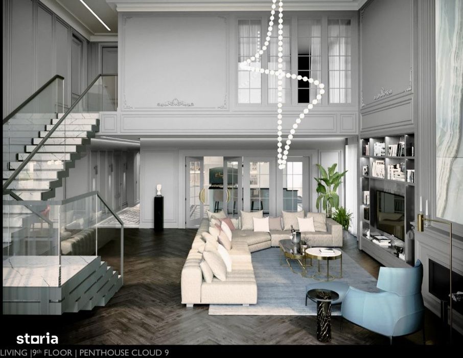 Cloud9 Residence | PENTHOUSE RAFINAT 800 mp cu 4 locuri parcare — fotografia 1