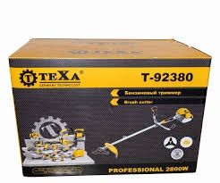 Бензиновый триммер Texa. Газонокосилка