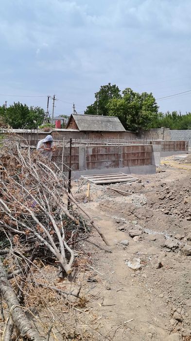 Фундамент құямыз, апалкы өзімдізден
