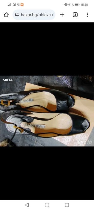 Luciano Padovan 39 италиански кожени сандали с червена подметка