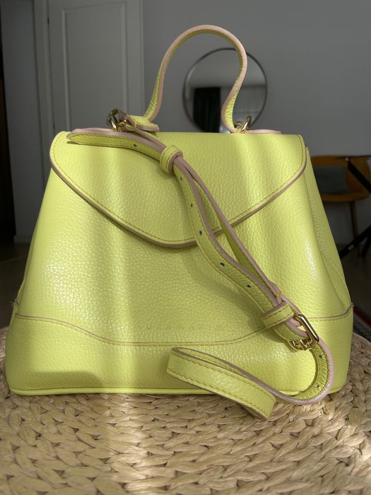 Vand geanta Laura Maxim Mina mediu lime