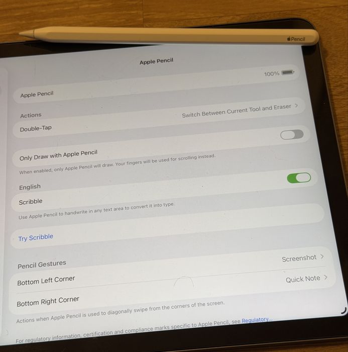 Apple Pencil gen. 2  Model A2051 fara cutie stare buna