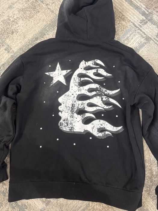 Черное худи hellstar