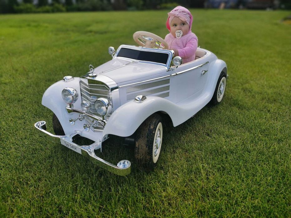 Лицензирана Акумулаторна Кола Mercedes Retro Type 540A, 12V/10Ah, 140W