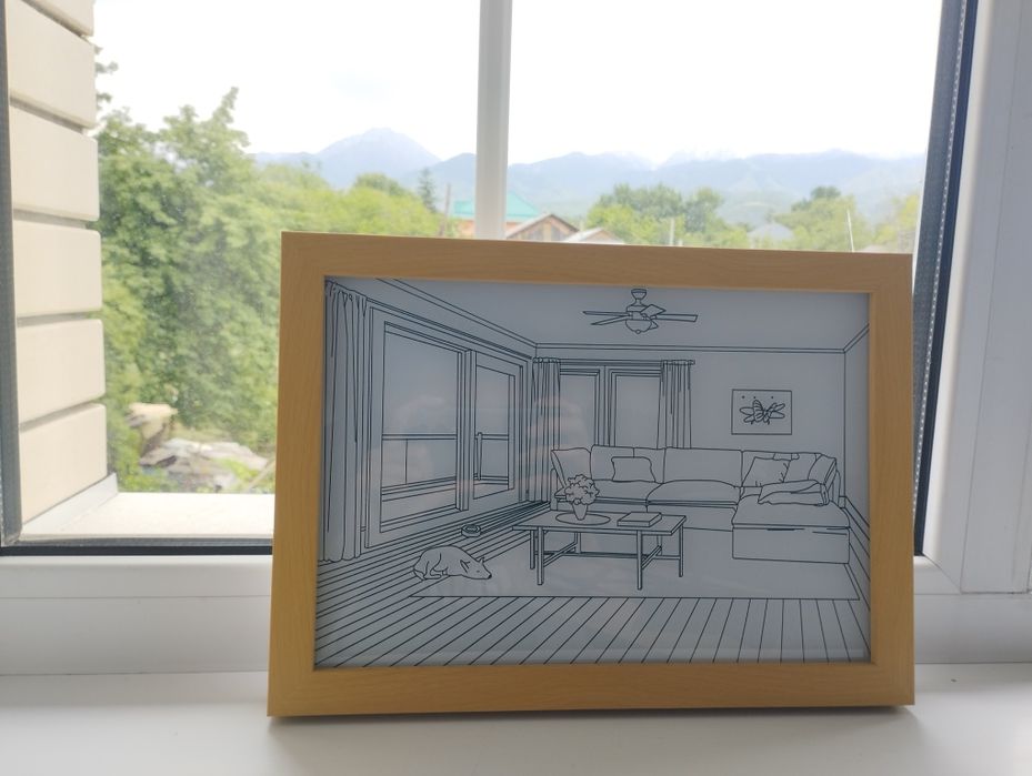 Картина ночник(светильник)