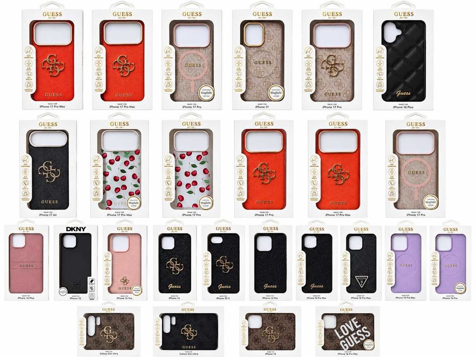 Силиконов Калъф GUESS Iphone case 18/17/16/15/14/13 pro/ max / plus/ e
