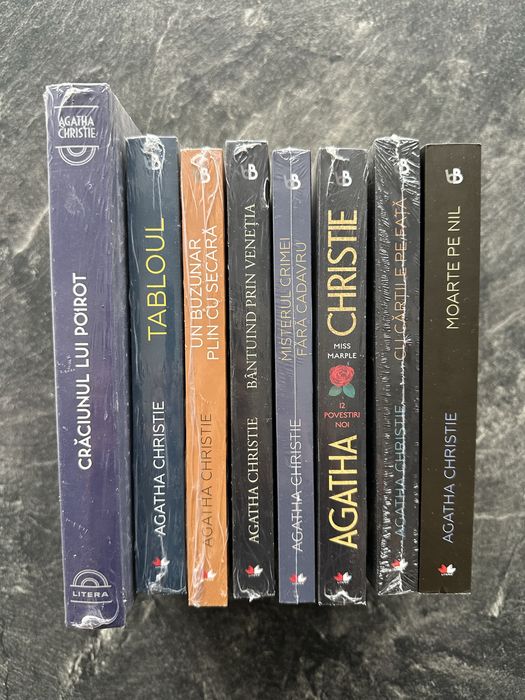 Colectie Agatha Christie - editura Litera